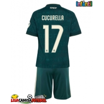 Camisa de Futebol Real Madrid Marc Cucurella #17 Equipamento Secundário Infantil 2026-27 Manga Curta (+ Calças curtas)
